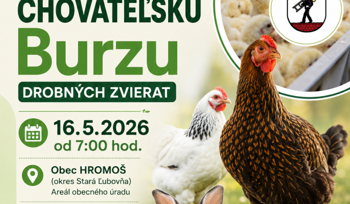Fotka - Chovateľská burza drobných zvierat v Hromoši